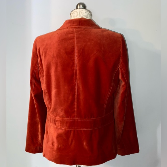 Judith Hart Velvet Blazer Petites Size 12P.  #44 - Picture 3 of 4